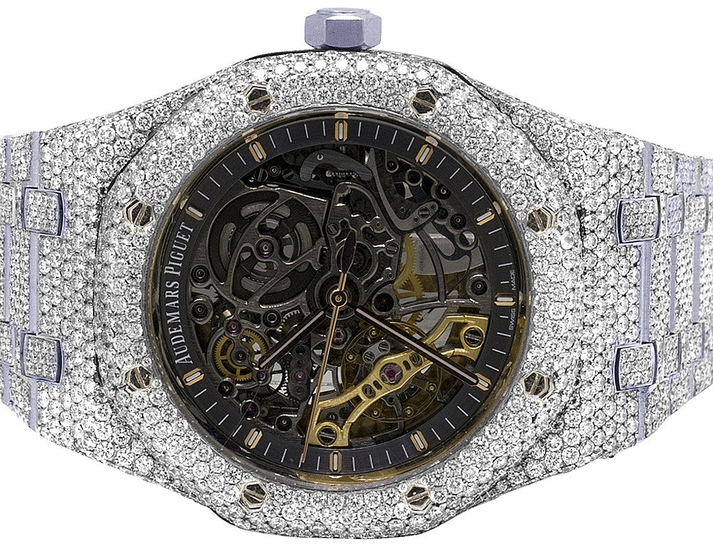 Diamond Style Skeleton Watch for Men
