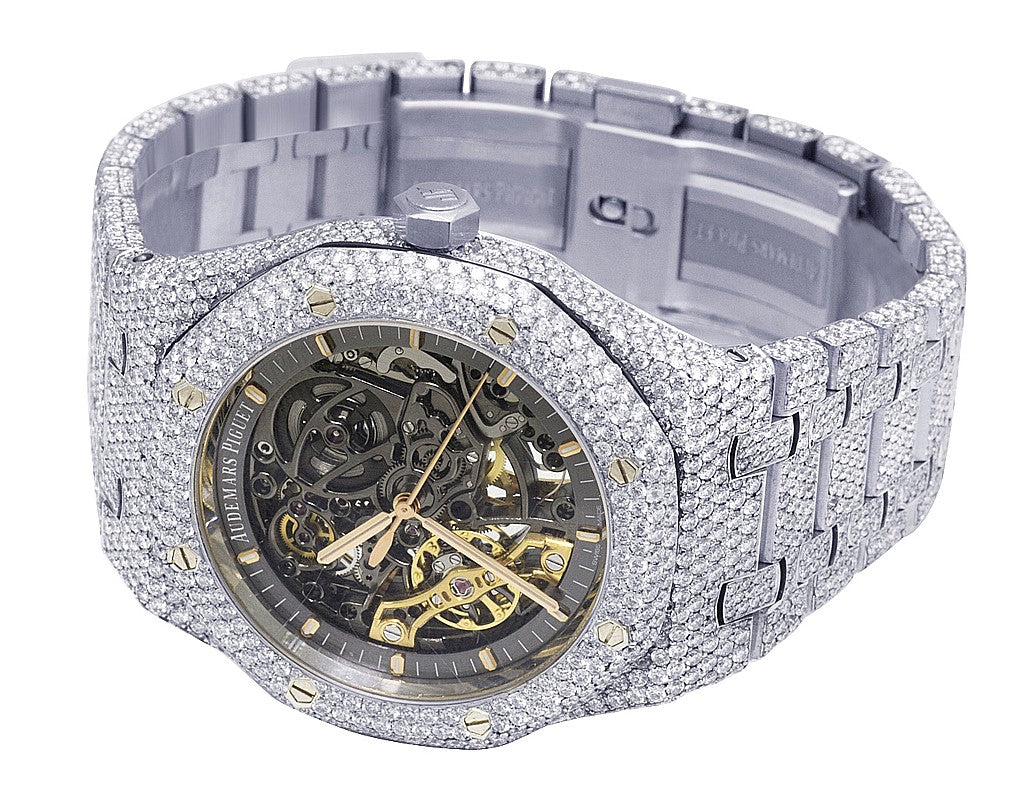 Diamond Style Skeleton Watch for Men