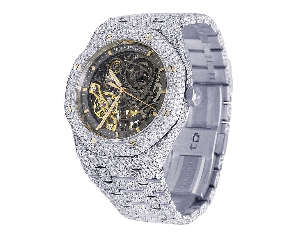 Diamond Style Skeleton Watch for Men