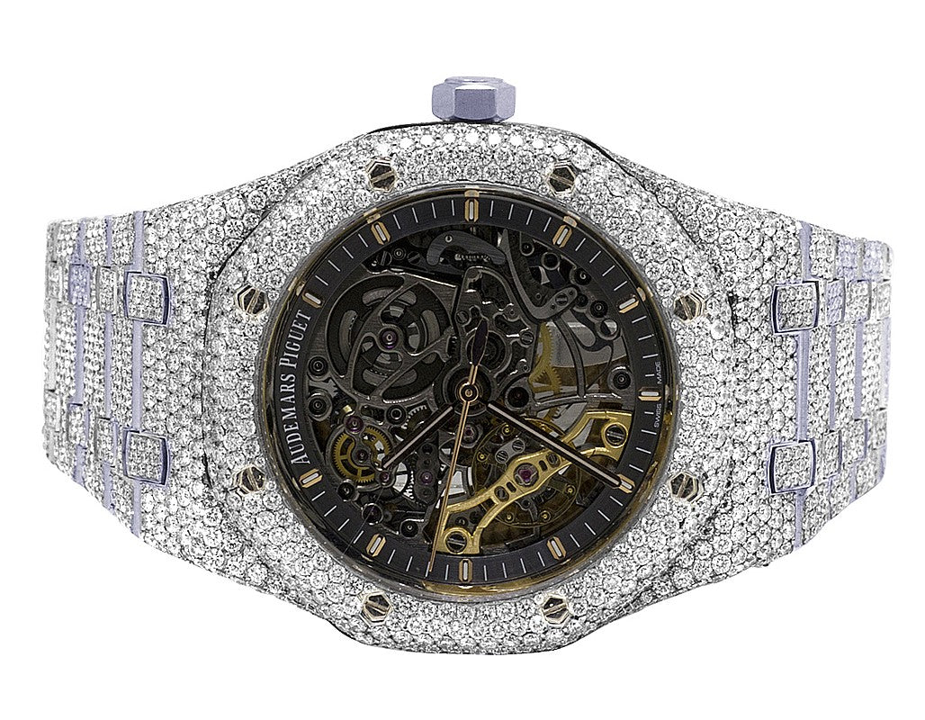Diamond Style Skeleton Watch for Men