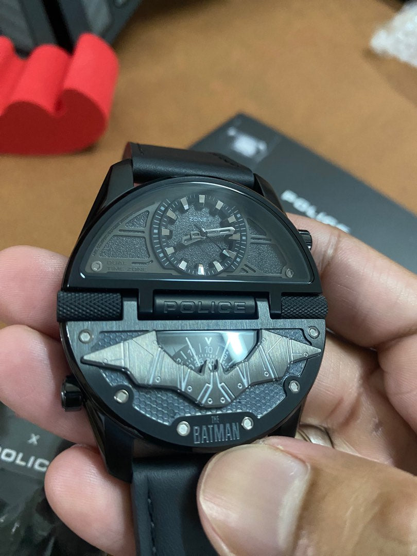 The Batman Limited Edition Watch for Men – Dual Dial Black Luxury Designer Wrist Watch